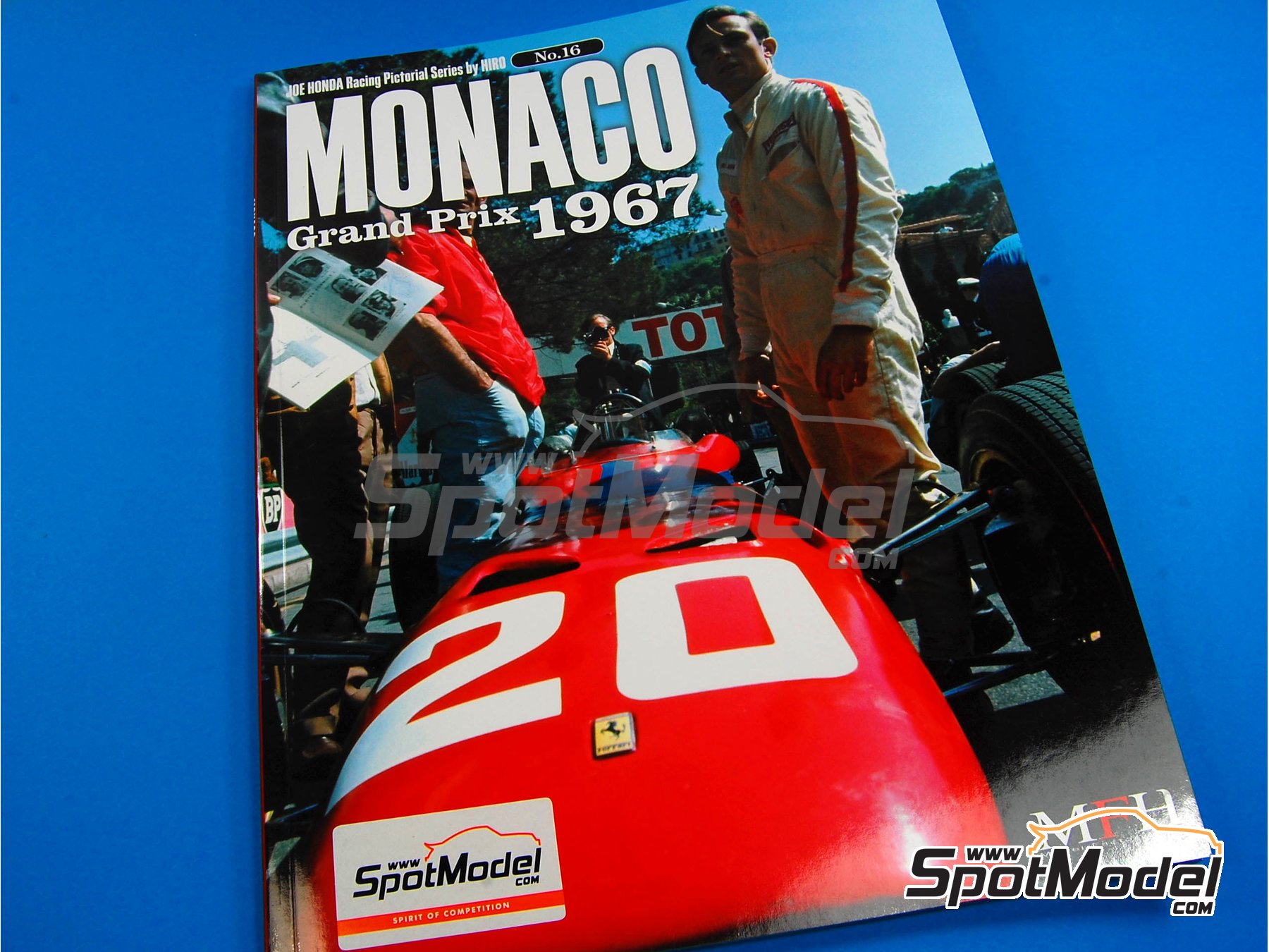 JOE HONDA Racing Pictorial Series - Monaco Grand Prix - 1967. Reference /  walkaround book manufactured by Model Factory Hiro (ref. MFH-JH16, also 9784